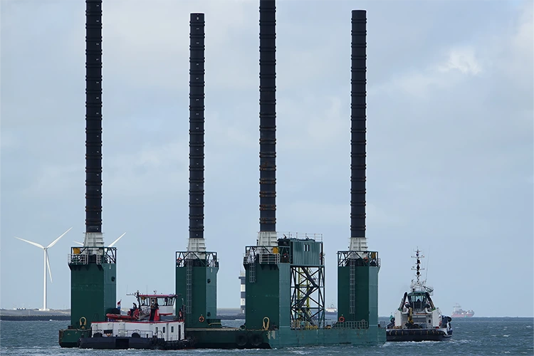 Jack Up Wind Farm Installation Platform