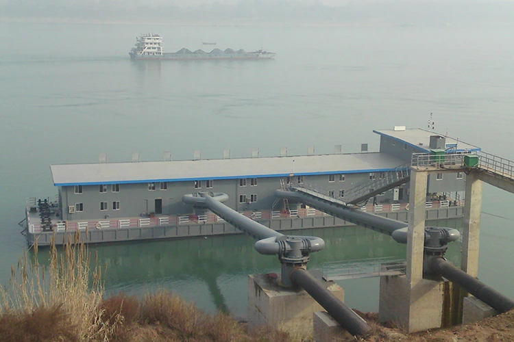 Waters with Large Water Level Fluctuations Pumping Station