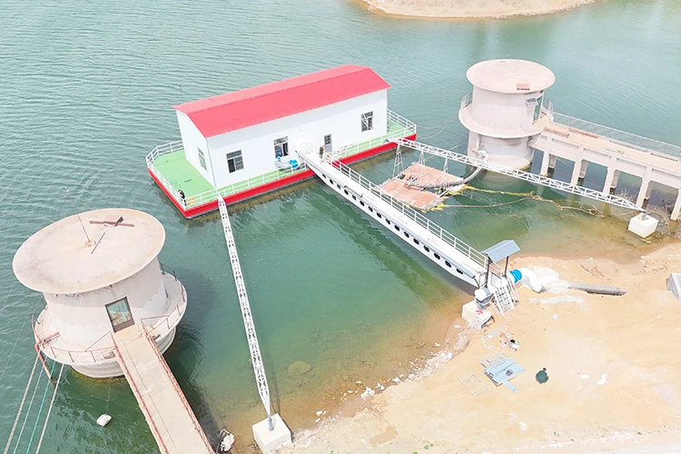 محطة ضخ المياه العملية