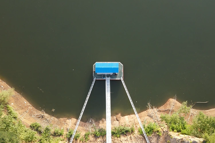 محطة ضخ مياه النهر